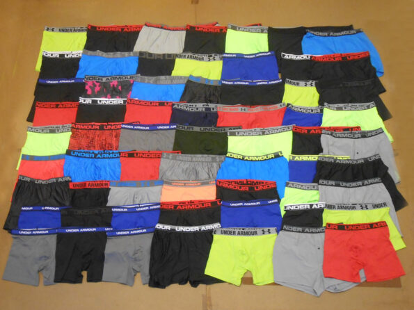 ( Defect Lot no. 221 ) Wholesale Cheap New 316 pcs. Women, Boys & Men Underwear ,Shorts and Sports Bra ( Authentic Clothing 100% )
