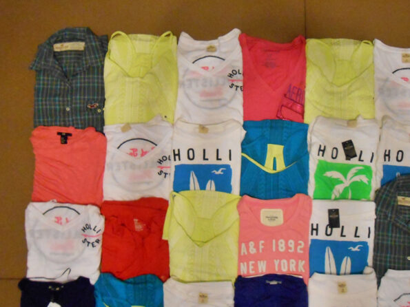 ( Lot no. 1016 ) Wholesale Cheap New 40 pcs. Name Brand, Aeropostale Womens T-shirts Size XSSMLXL ( Authentic clothing 100% )