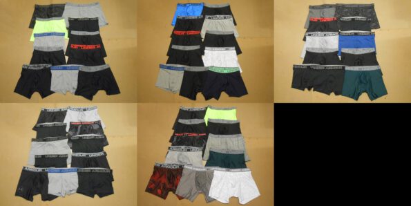 ( Lot no. 793 ) Wholesale Cheap New 55 pcs. Name Brand Mens Underwear Size SMLXL2XL4XL ( Authentic Clothing 100% )