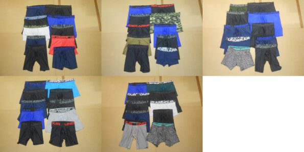( Lot no. 854 ) Wholesale Cheap New 50 pcs. Name Brand Mens Underwear Size SMLXL2XL3XL4XL5XL ( Authentic Clothing 100% )