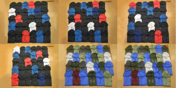 ( Clearance Lot no. 18 ) Wholesale Cheap New 174 pcs. Women & Men pullover hoodie SMLXLXXL ( Authentic Clothes 100% )