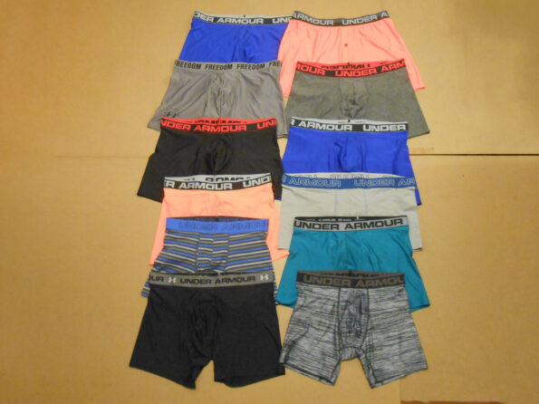 ( Lot no. 650 ) Wholesale Cheap New 59 pcs. Name Brand Mens Underwear Size SMLXL2XL ( Authentic Clothing 100% )