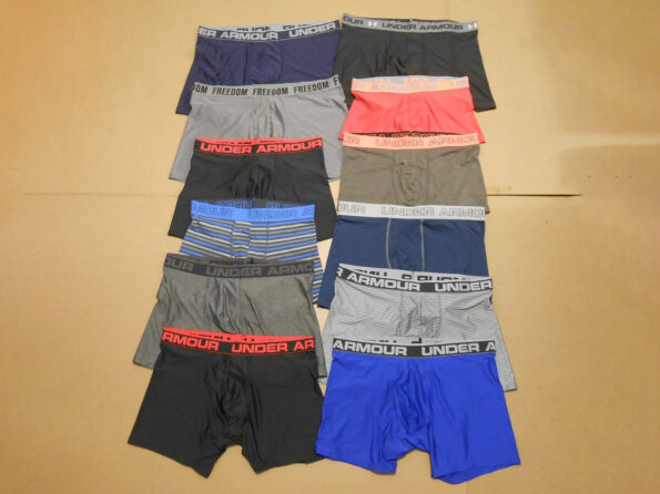 ( Lot no. 650 ) Wholesale Cheap New 59 pcs. Name Brand Mens Underwear Size SMLXL2XL ( Authentic Clothing 100% )