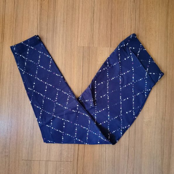 plus size navy blue leggings