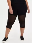 plus size black tights